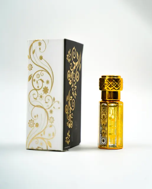 Attar - Black Floral Box – 1 piece