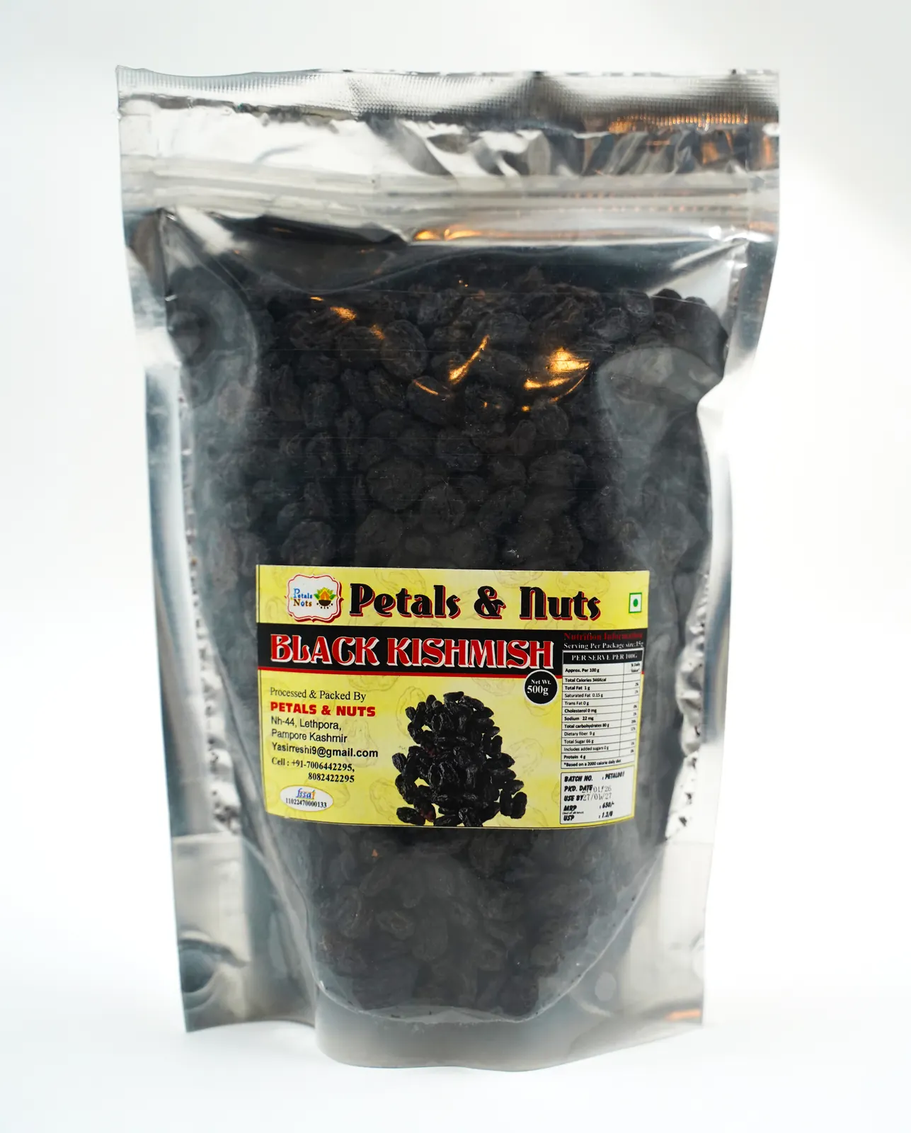 Black Kishmish - Raisins – 500 g