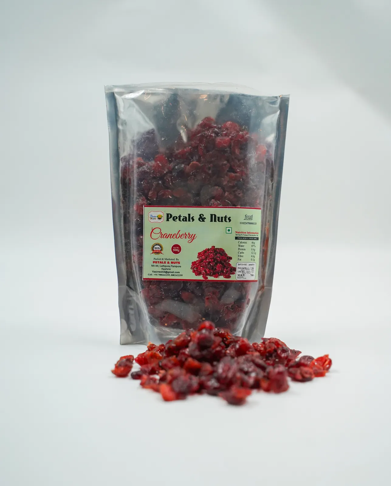 Cranberries – 500 g