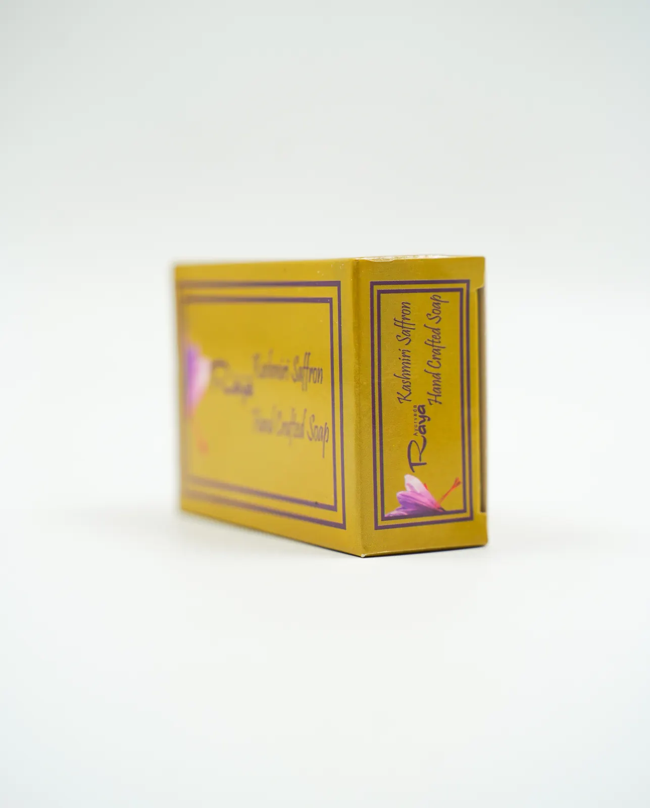 Raya Kashmiri Saffron Hand Crafted Soap – 100 g — product view 1
