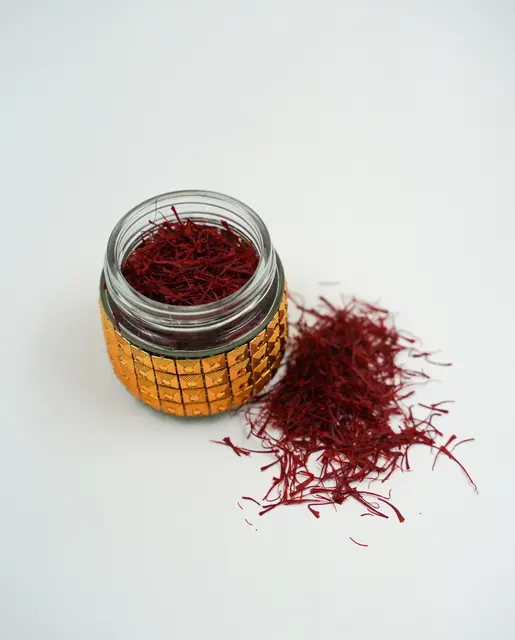 Saffron Threads - Gold Jar